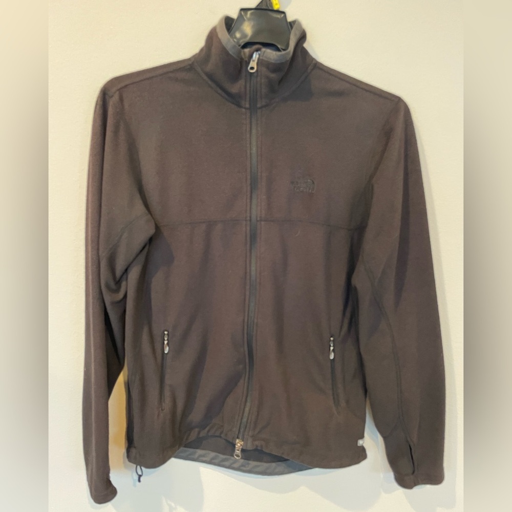The North Face Men’s Full Zip Mens Fleece Jacket Black Size S